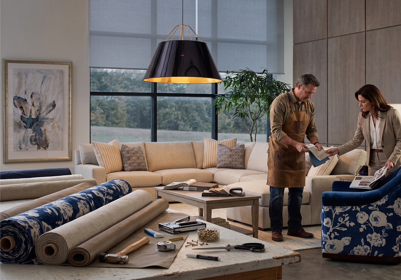 Transform Your Union City Home with Custom Furniture Upholstery